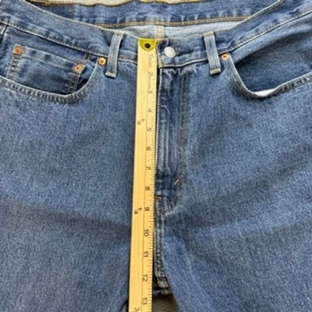 Levis 550 Relaxed Fit Jeans Men 36x32 (FIT 36x31) Blue Denim Classic Workwear